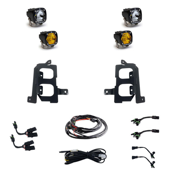 Baja Designs 2020+ GMC 2500/3500 Fog Pocket Kit