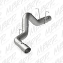 MBRP 11-18 Chevy/GMC 2500/3500 5in Filter Back Single Side Aluminum Exhaust System