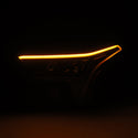 AlphaRex 22-23 Toyota Tundra LUXX-Series Headlights Alpha-Black w/Amber DRL - Req 810029 OR 810030