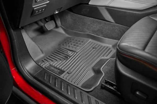 Husky Liners 10-12 Ford Transit Connect (Van/Wagon) WeatherBeater Black Floor Liners