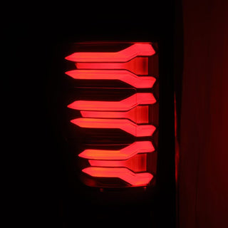 AlphaRex 21-22 Ford F-150 LUXX LED Taillights Black/Red