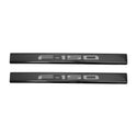 Putco 15-20 Ford F-150 - SuperCrew w/ F-150 Etching (4pcs) Black Platinum Door Sills
