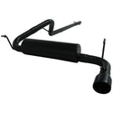 MBRP 17+ Chevrolet Colorado 2.5L/3.6L 3in Cat Back Single Side Exit w/ 4in Tip - Back Coated
