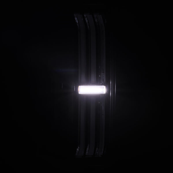AlphaRex 24-25 Toyota Tacoma NOVA-Series LED Prismatic Tail Lights - Black