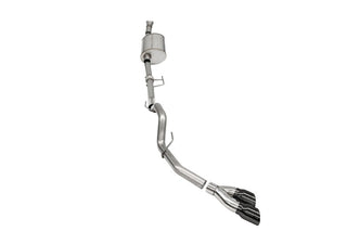 Corsa 2021-2025 Ford F-150 SuperCab/6.5in Bed 3.5L V6 Sport Cat-Back Single Side Exit-