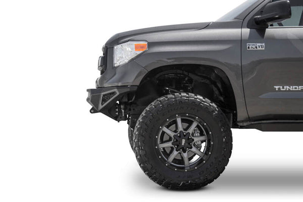 Addictive Desert Designs 2014+ Toyota Tundra Stealth Fighter Front Bumper w/Winch Mount & Sensors