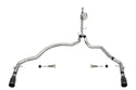 Corsa 2021-2025 Ford F-150 SuperCab/6.5in Bed 5.0L V8 Xtreme Cat-Back Dual Rear Exit-Black PVD