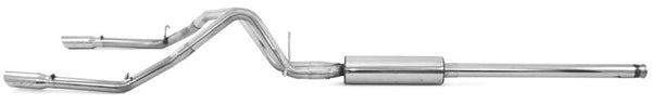 MBRP 14 Chevy/GMC 1500 Silverado/Sierra 4.3L V6/5.3L V8 Dual Split Rear T409 3in Cat Back Exhaust