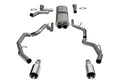 Corsa 25-26 RAM 1500 RHO Crew Cab 3.0L Turbo Cat-Back Dual Rear Exit w/ 5in Single Satin Pro Series