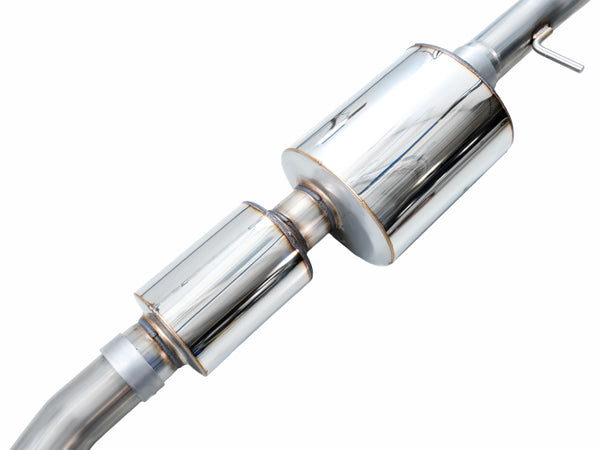 AWE Tuning 2021+ GMC Tahoe/Yukon 5.3L 0FG Side Exit Catback Exhaust - Chrome Silver Tips