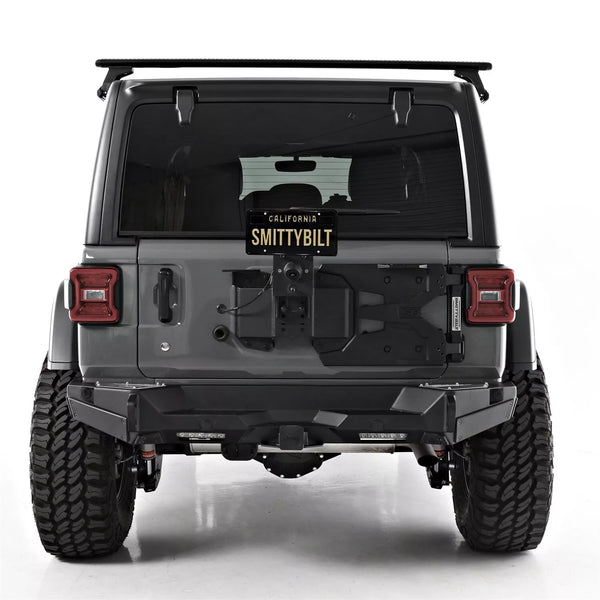 Smittybilt Heavy Duty Spare Tire Pivot Carrier 2018-25 Jeep Wrangler JL
