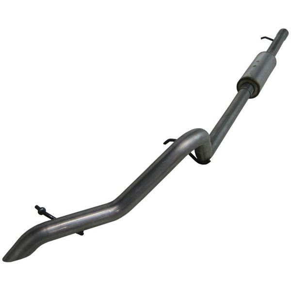 MBRP 2007-2009 Jeep Wrangler (JK) 3.8L V6 4 dr Off-Road Tail Pipe Muffler before Axle