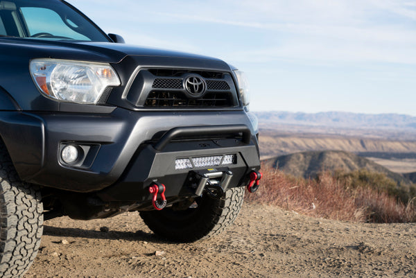 Body Armor 4x4 12-15 Toyota Tacoma HiLine Front Winch Bumper
