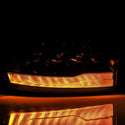 AlphaRex 06-08 Ram 1500HD NOVA LED Proj Headlights Plank Style Alpha Blk w/Seq Signal/DRL/Amber LED
