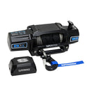 Superwinch 12000 LBS 12V DC 3/8in x 80ft Synthetic Rope SX12SR Winch - Semi Gloss Black