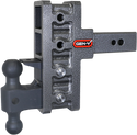Gen-Y Mega Duty 2.5in Shank 6in Offset Drop 32K Hitch w/GH-0161 Dual-Ball/GH-0162 Pintle Lock