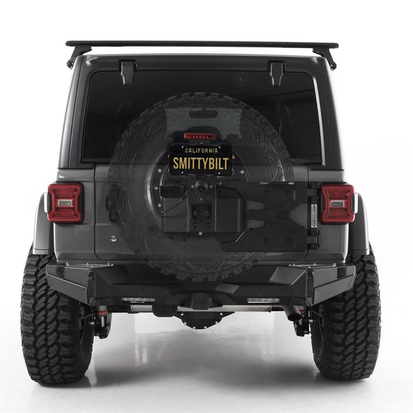 Smittybilt Heavy Duty Spare Tire Pivot Carrier 2018-25 Jeep Wrangler JL