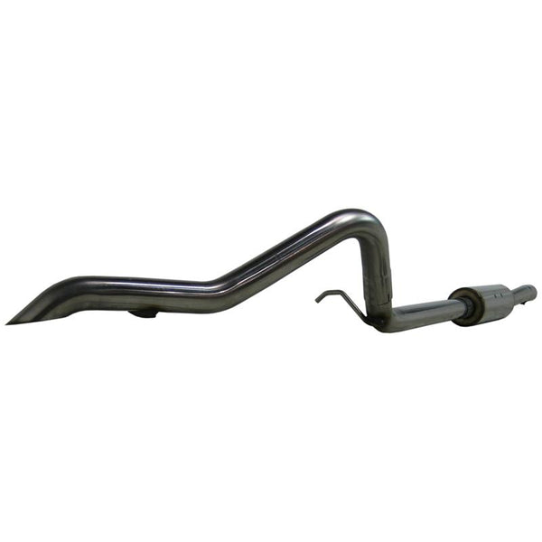 MBRP 2007-2009 Jeep Wrangler (JK) 3.8L V6 4 dr Off-Road Tail Pipe Muffler before Axle