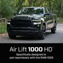 Air Lift 1000HD Rear Air Spring Kit for 2019+ Dodge Ram 1500