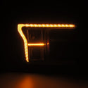 AlphaRex 18-20 Ford F-150 (Req. Conv F150 w/Stock LED) LUXX LED Proj HL Blk Actv Lgt Seq Sig SB DRL