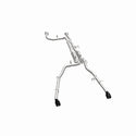 MagnaFlow 2025 Ram 1500 RHO SPEQ Series Black Chrome Cat-Back Performance Exhaust System