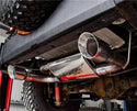MBRP 07-14 Jeep Wrangler/Rubicon 3.6L/3.8L V6 Axle-Back Dual Rear Exit T409 Performance Exhaust Sys