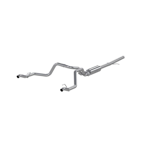 MBRP 2019 Chevrolet Silverado 1500 4.3L/5.3L 2.5in Cat Back Dual Rear Exit - T304