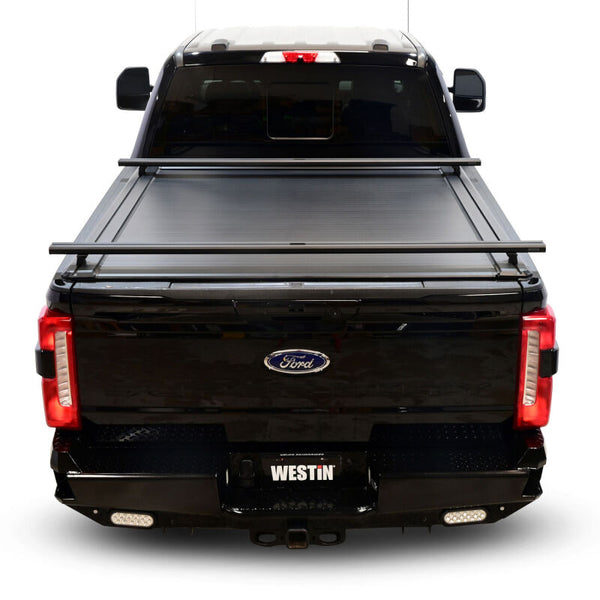Westin 17-26 Ford F-250/F-350 SD 6.8ft Bed Electric Retractable Tonneau Cover - Black