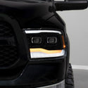 Form Lighting 2009-2018 Ram 1500/2500/3500 Sequential LED Projector Headlights (Pair)