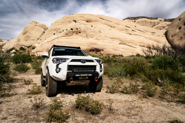 Body Armor 4x4 2014+ Toyota 4Runner HiLine Front Winch Bumper