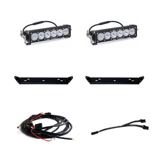 Baja Designs 2021+ Ford Raptor OnX6 Behind Grill Kit -10in. Clear D/C