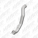 MBRP 08-10 Ford 6.4L Powerstroke 4in Turbo Down-Pipe T409 Aluminized