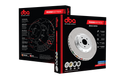 DBA 11-17 Jeep Grand Cherokee Trackhawk (6.2L V8) 5000 Series T3 Slotted KP Brake Rotor - w/Nas Nuts