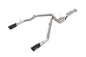 aFe 21-24 Ford F-150 Vulcan Series 3 IN to 3-1/2 IN Stainless Steel Cat-Back Exhaust System - Black