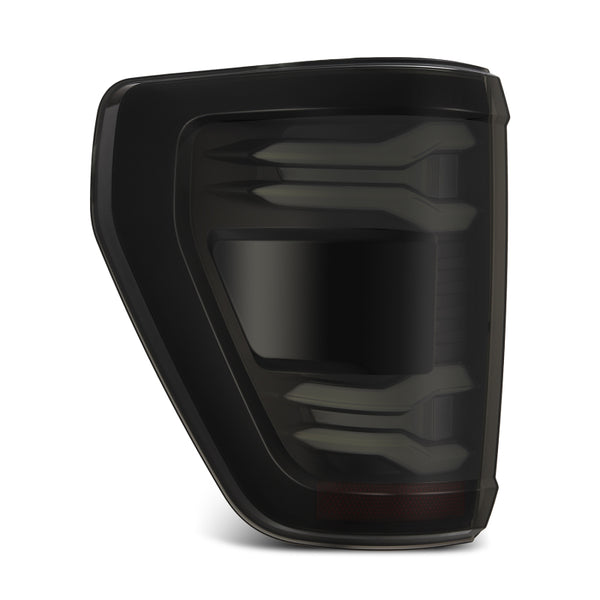 AlphaRex 21-23 Ford F-150 LUXX LED Taillights - Black w/ BLIS
