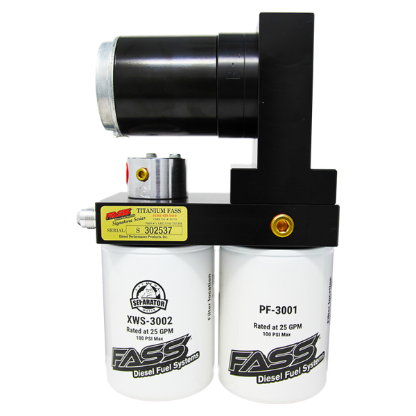 FASS 08-10 Ford F250/F350 Powerstroke 100gph Titanium Series Fuel Air Separation System TS F16 100G