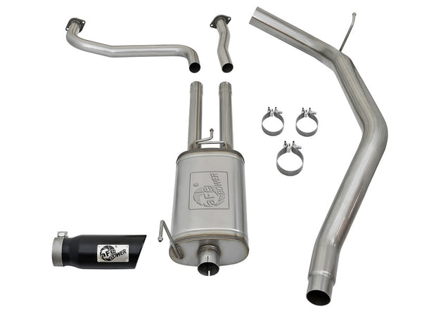 aFe MACH Force XP 2.5in Cat-Back Exhaust System w/ Black Tip Nissan Frontier 17-19 V8-5.6L