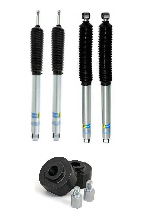 Bilstein 5100 Shock Set with 2.5" Front Level kit for 2005-16 Ford F250 2WD