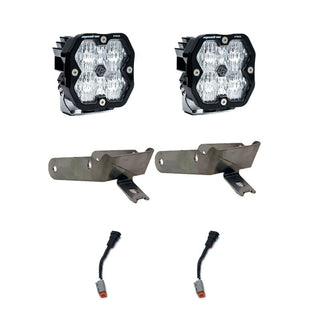 Baja Designs 99-10 Ford Super Duty Squadron 2.0 Pro Fog Pocket Kit