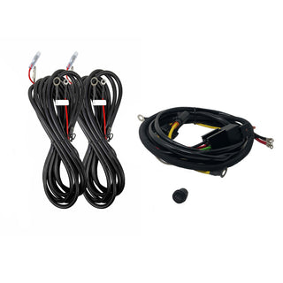 KC HiLiTES Platform One Profile SideCast 4-Light Wiring Kit for F150/Raptor/Super Duty