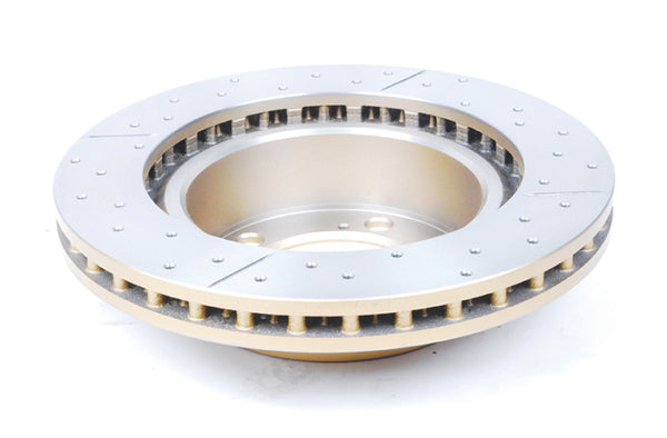 DBA 09-15 Toyota Landcruiser / 10-13 Lexus GX460 Front Drilled & Slotted Street Series Rotor