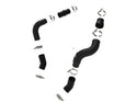 aFe BladeRunner 3in & 3-1/2in AL Hot and Cold Charge Pipe Kit Black RAM Diesel Trucks 25-26 L6-6.7L