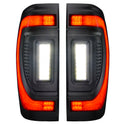 Oracle 19-23 GMC Sierra Black Series Flush Style LED Tail Lights - Factory Halogen