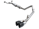 AWE Tuning 0FG Exhaust for 3rd Gen Toyota Tundra - Dual Diamond Black Tips