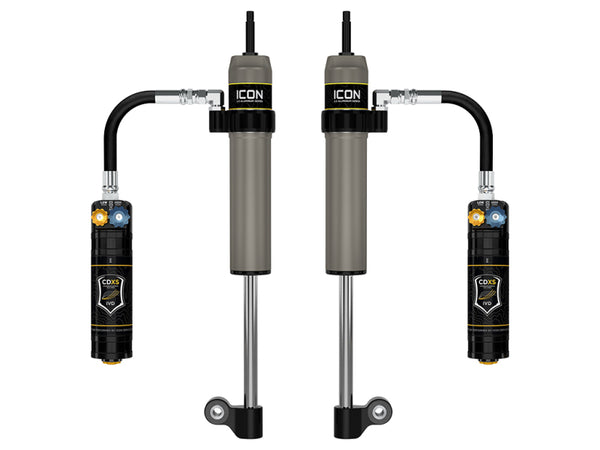 ICON 05-23 Toyota Tacoma Rear VS 2.5 Alum RXT Shock Absorbers Remote Resi w/ CDXS Pair