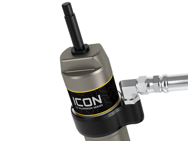 ICON 05-23 Toyota Tacoma 0-1.5in Lift Rear VS 2.5 Alum Remote Resi Shock Absorber w/ CDXS Pair