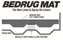 Bedrug Vanrug VRF92 1992-14 Ford E-Series Cargo Van E150/E250/E350