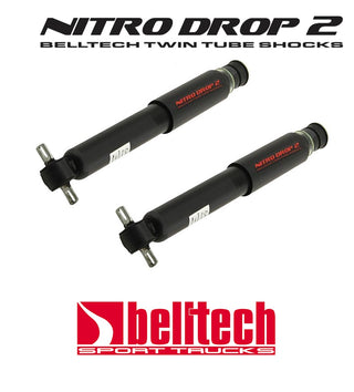 Belltech Pair Front Nitro Drop 2 Shocks w/ 2-5" Drop for 88-98 GM C-10 Truck 2WD 8006