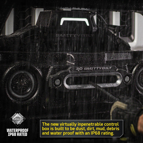 Smittybilt XRC Gen3 12K Waterproof Winch w/ Synthetic 12,000 lb 98612
