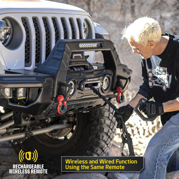 Smittybilt XRC Gen3 12K Waterproof Winch w/ Synthetic 12,000 lb 98612